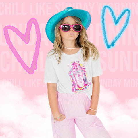 The Sippin’ on Pink Tee