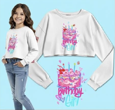 Birthday Girl Lightweight Sweatshirt