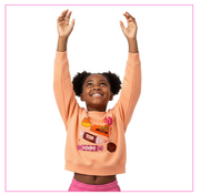 Boo Crew Thin Lightweight Sweatshirt with Custom Art