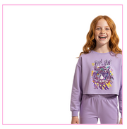 Born 2 Roar Thin Lightweight Sweatshirt with Custom Art