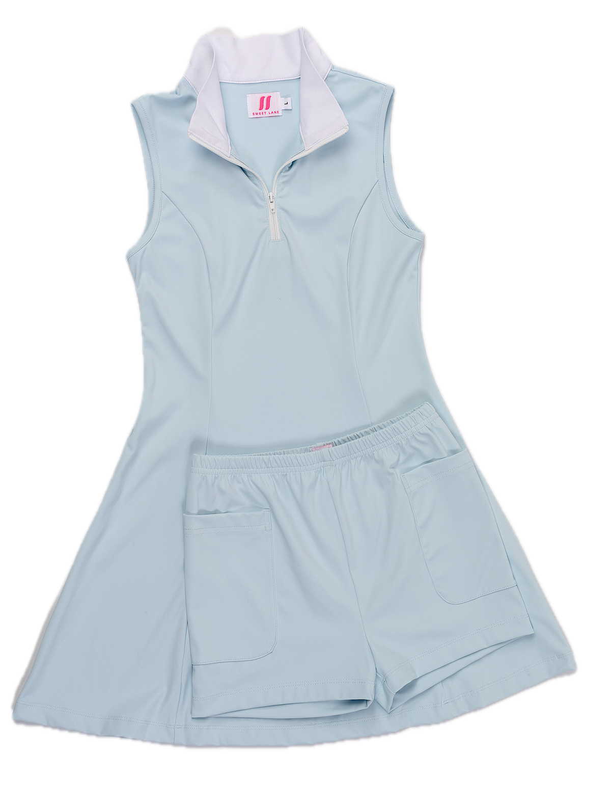 Athletic Dress Ice Blue – Sweet Lane LLC