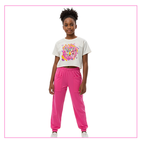 Soft Flowy Pants with Pockets Light Purple