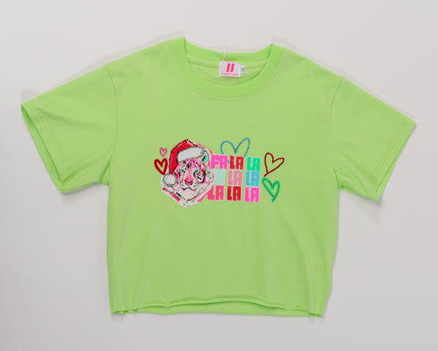 Fa La La Tiger Custom Art Tee