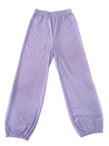 Soft Flowy Pants with Pockets Light Purple