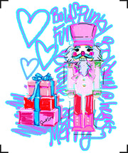 Glam Nutcracker Custom Art Tee