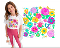 Floral Cropped Tee