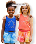 TDYE shorts set SUN