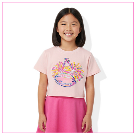 Geaux Cheer Custom Art Tee