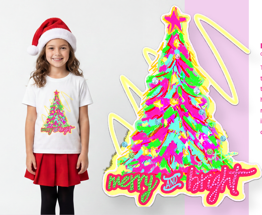 Merry Tree Custom Art Tee