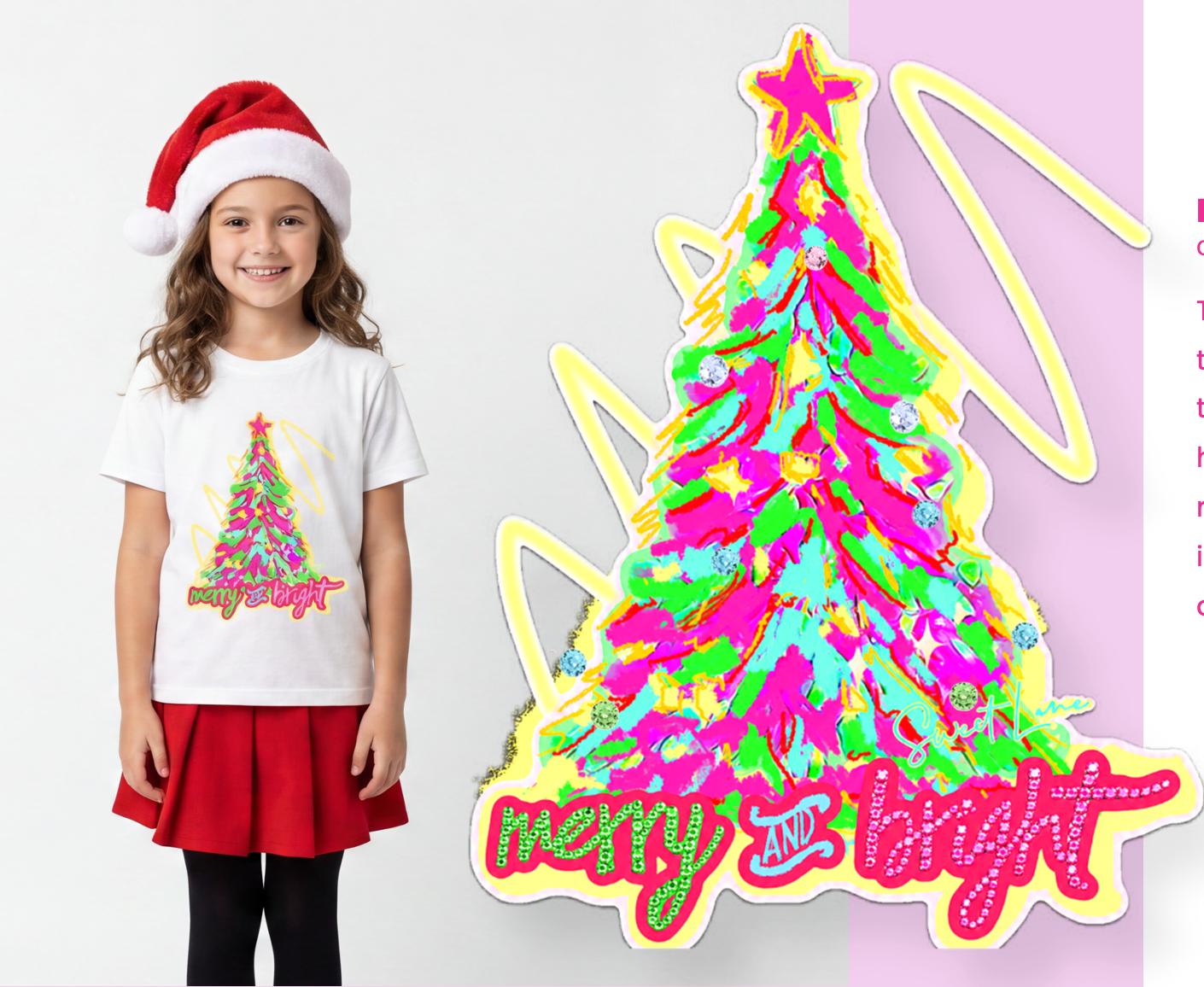 Merry Tree Custom Art Tee