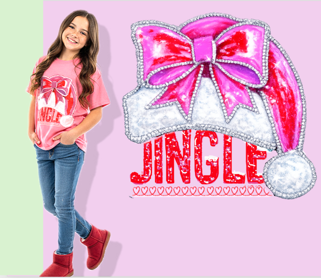 Jingle Custom Art Tee