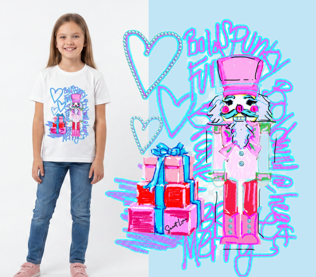Glam Nutcracker Custom Art Tee