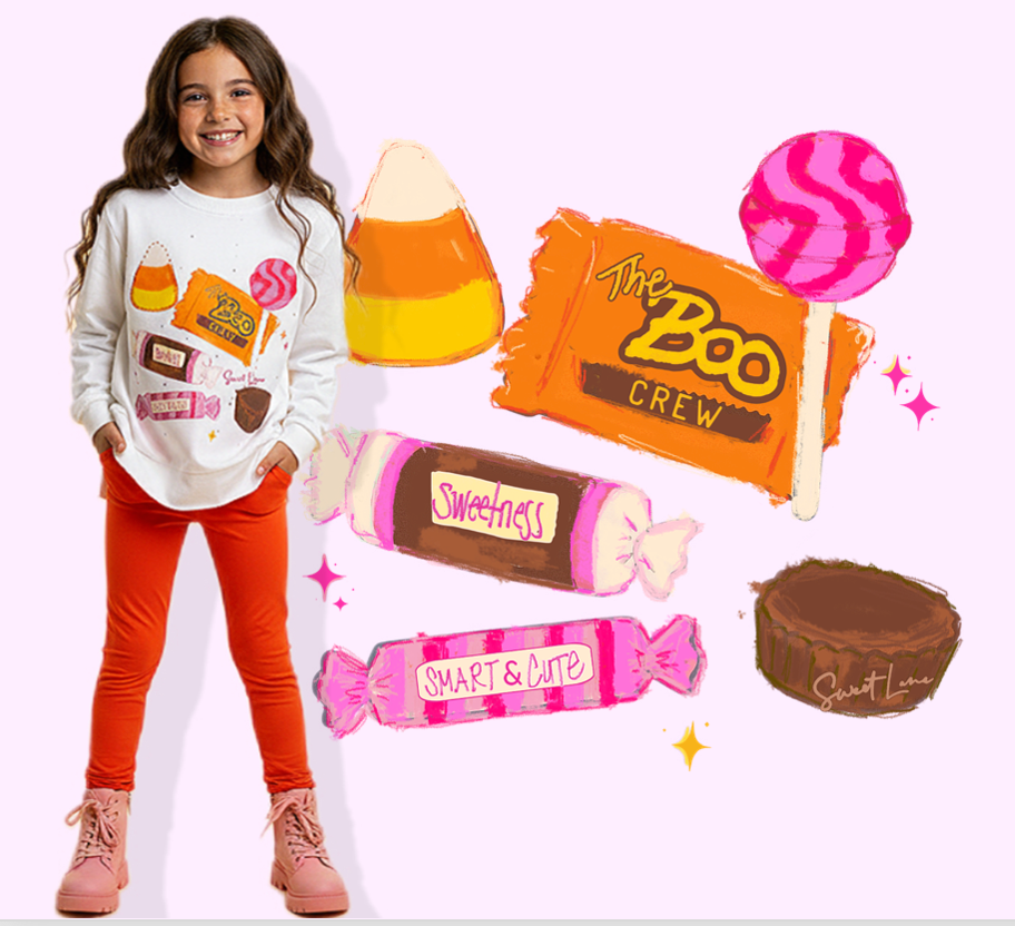 Boo Crew Lightweight Sweatshirt