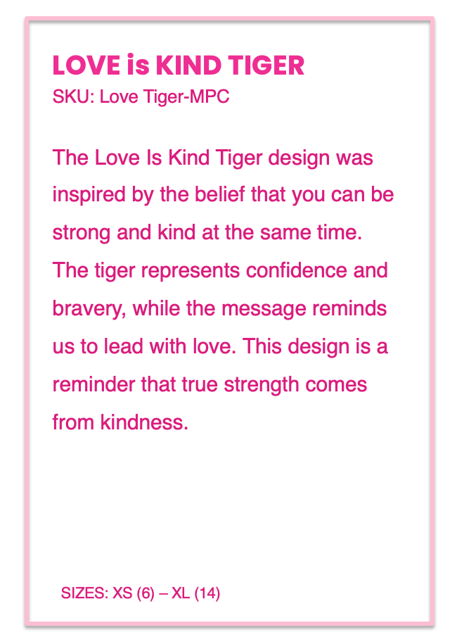 Love is Kind
