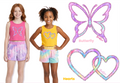 TDYE shorts set Hearts