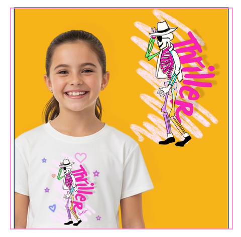 Thriller Custom Art Tee