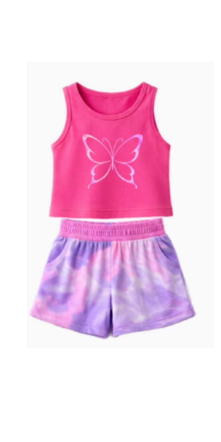 TDYE shorts set SUN