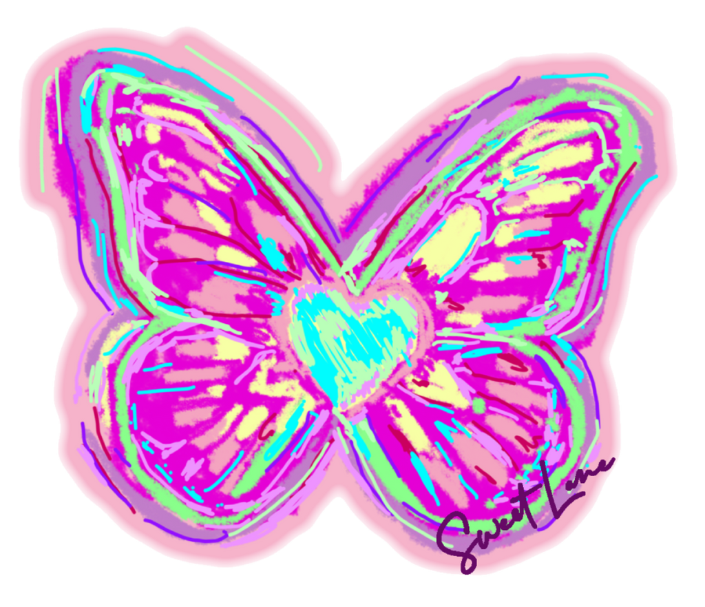 Butterfly Custom Art Tee