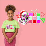 Fa La La Tiger Custom Art Tee