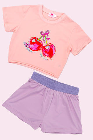 Sweet Cherries Custom Art Tee