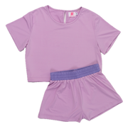 Shorts and Top Set Light Purple