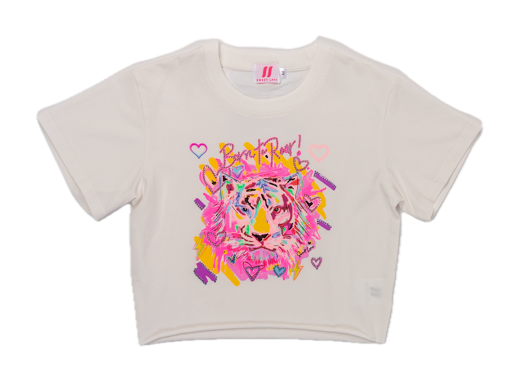 Born to Roar Custom Art Tee