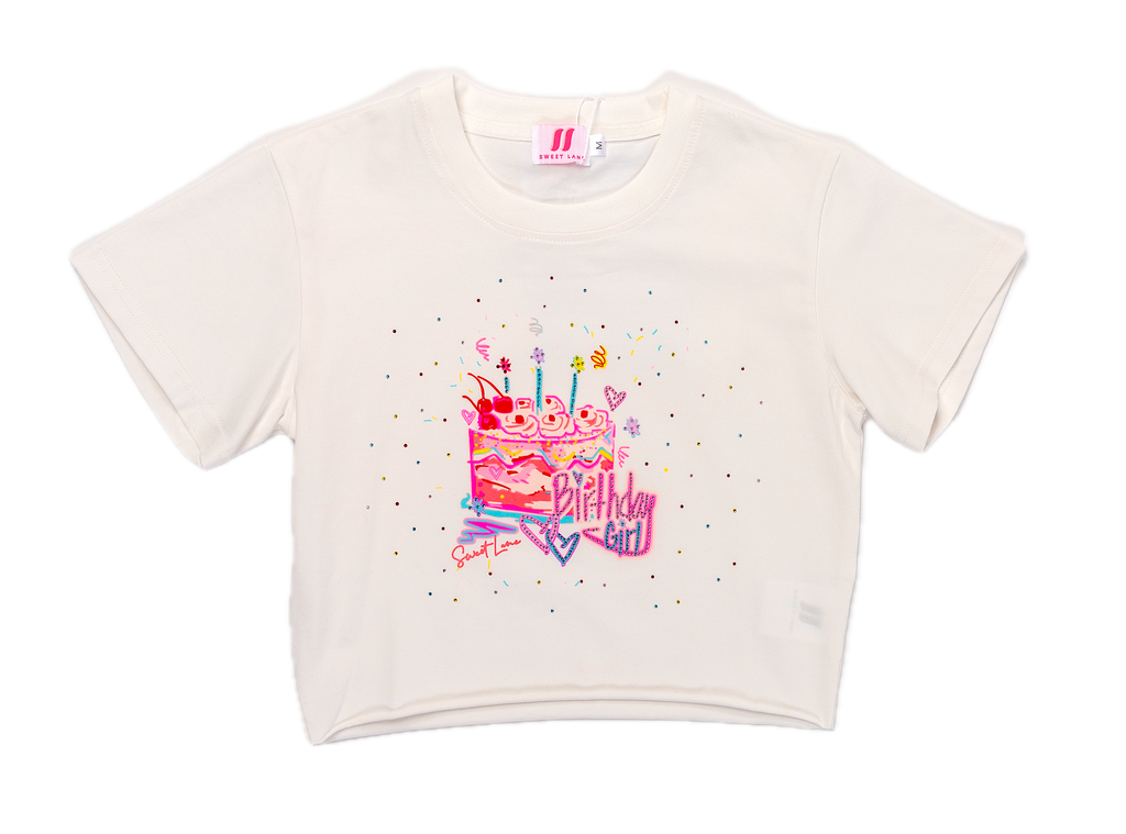 Birthday Girl Custom Art Tee