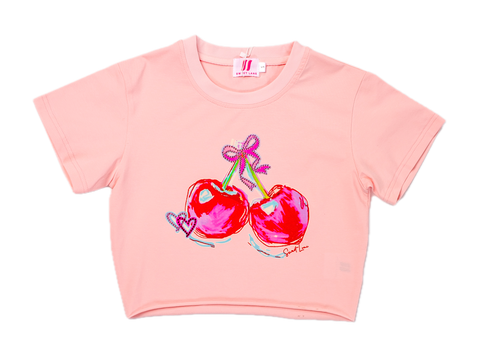 Sweet Cherries Custom Art Tee